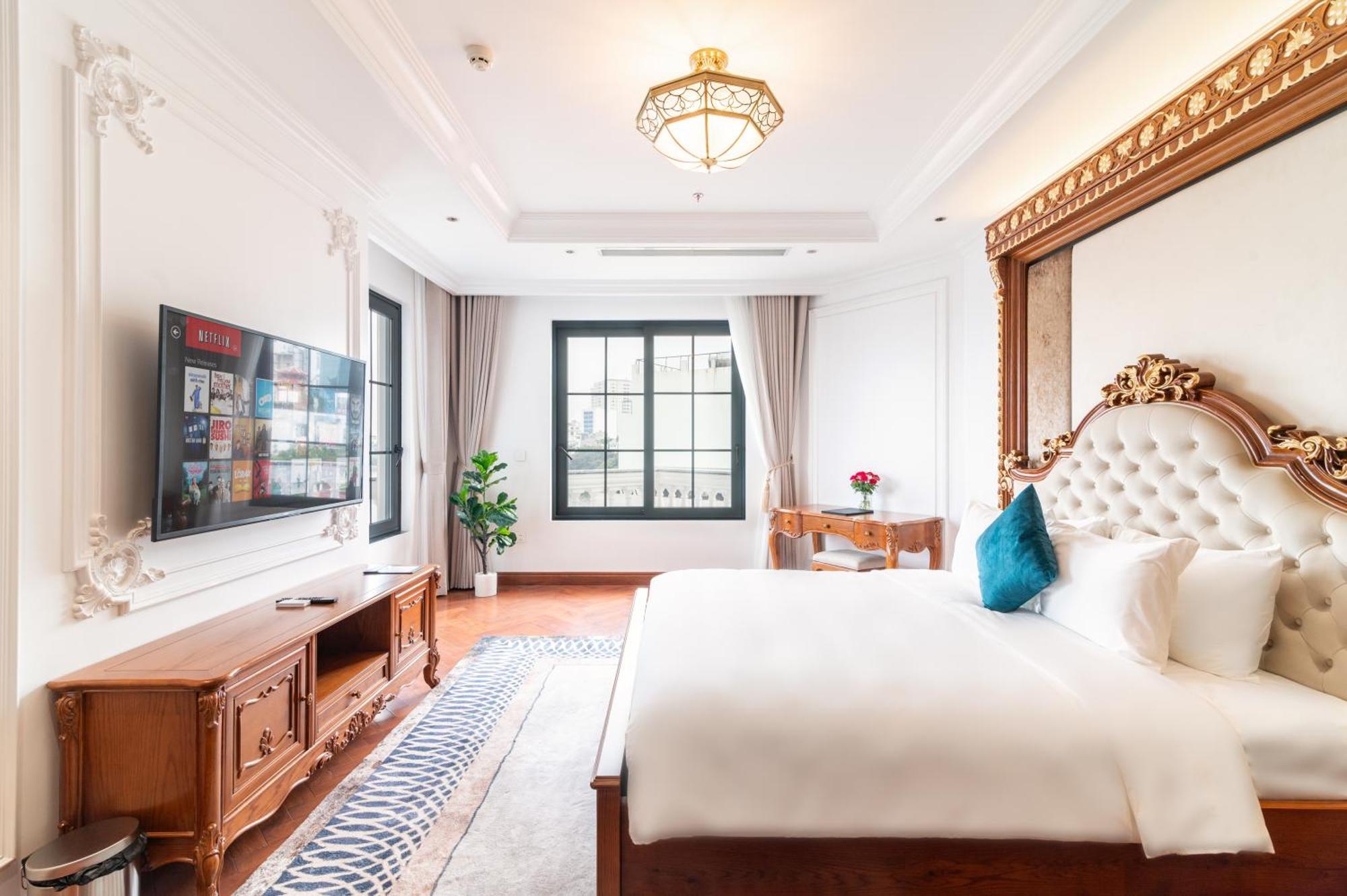 Luxe Paradise Suite Hotel Trich Sai Hanoi Esterno foto