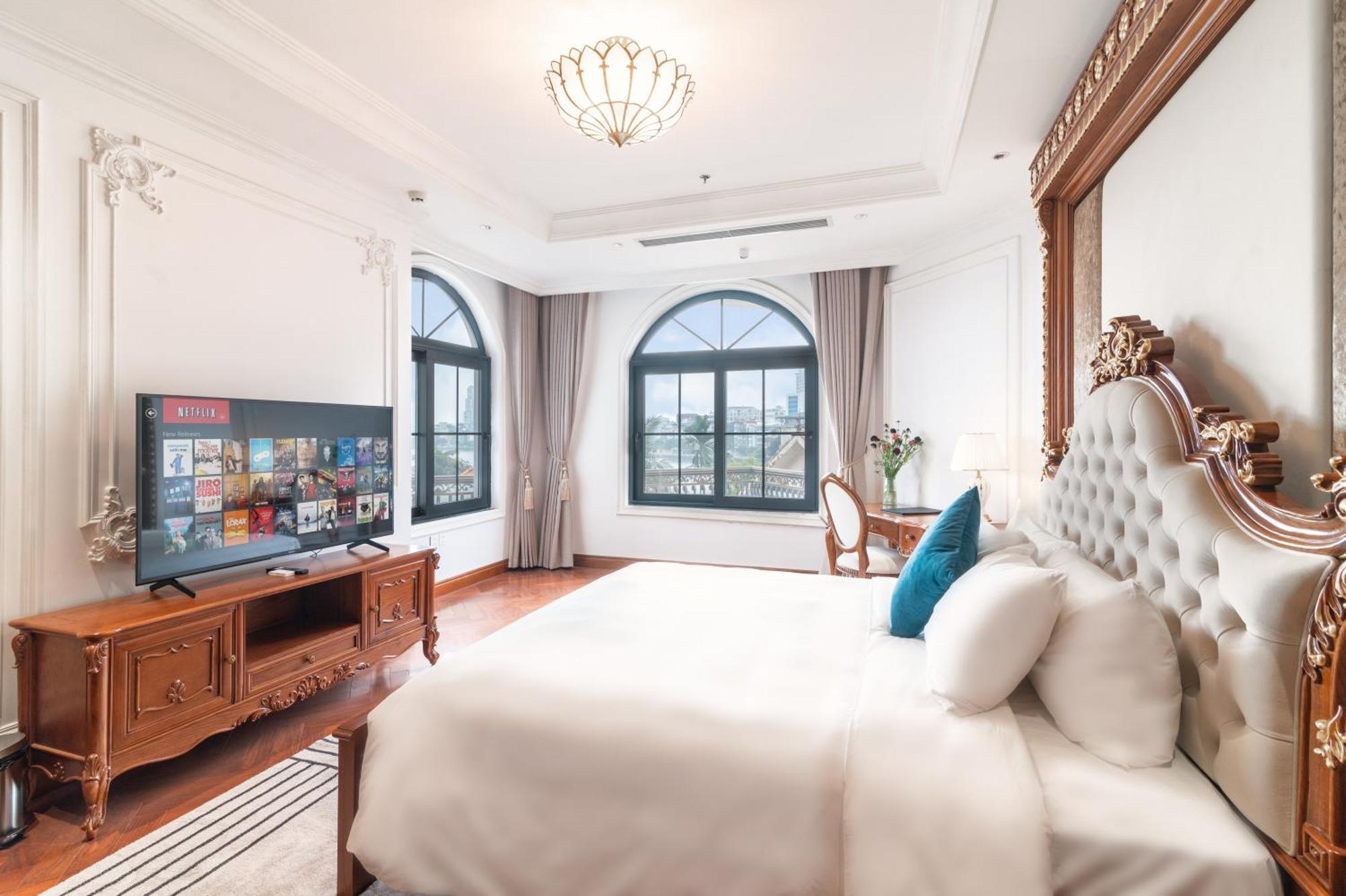 Luxe Paradise Suite Hotel Trich Sai Hanoi Esterno foto